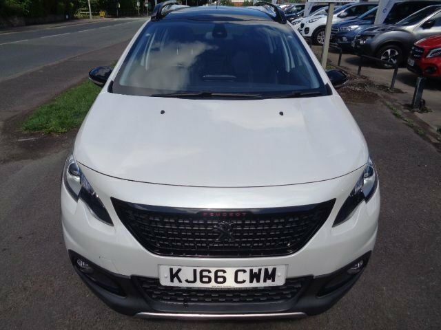 Peugeot 2008 1.6 Bluehdi Gt Line Suv Euro 6 KJ66CWM White #3