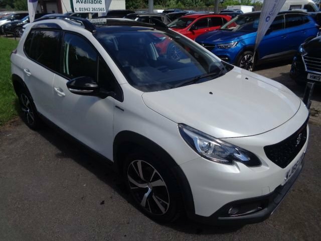Peugeot 2008 1.6 Bluehdi Gt Line Suv Euro 6 KJ66CWM White #2