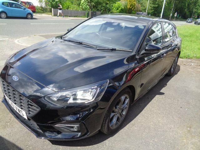 Ford Focus 1.0T Ecoboost St-line Hatchback BC19VWS Black #4