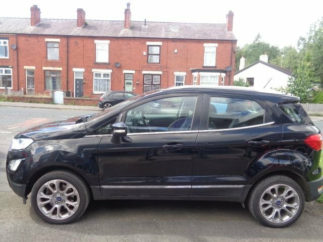 Ford Ecosport 1.0T Ecoboost Titanium Suv Euro Black #5