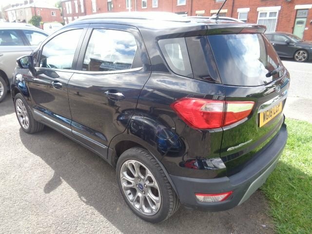 Ford Ecosport 1.0T Ecoboost Titanium Suv Euro Black #6
