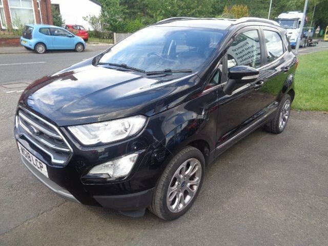 Ford Ecosport 1.0T Ecoboost Titanium Suv Euro Black #4