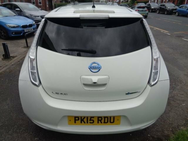 Nissan Leaf 24Kwh Tekna White #7