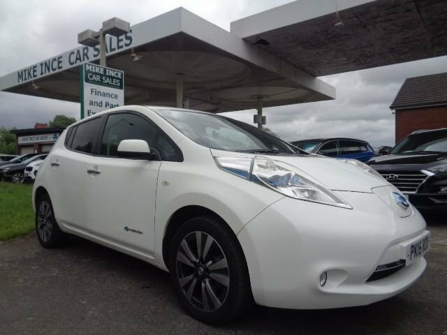 Nissan Leaf 24Kwh Tekna White #1