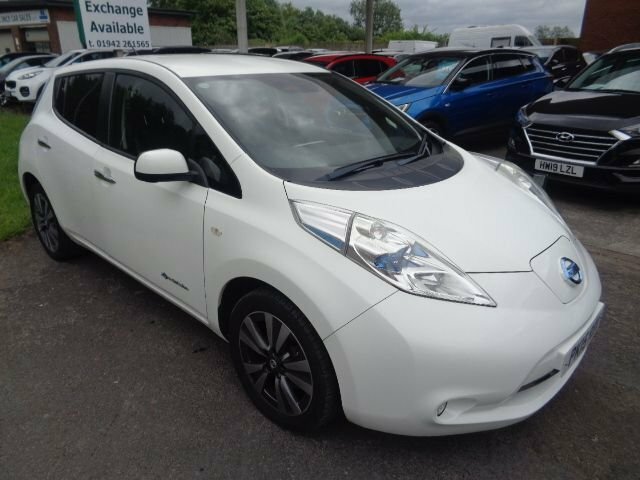 Nissan Leaf 24Kwh Tekna White #2