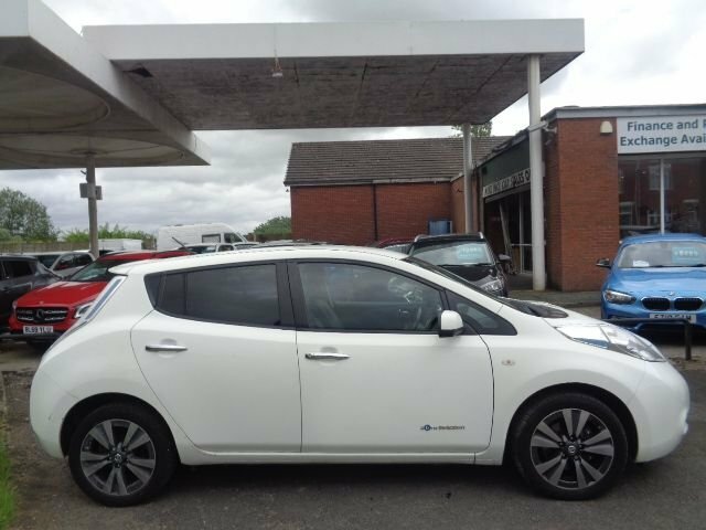 Nissan Leaf 24Kwh Tekna White #12