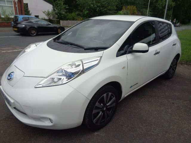 Nissan Leaf 24Kwh Tekna White #4