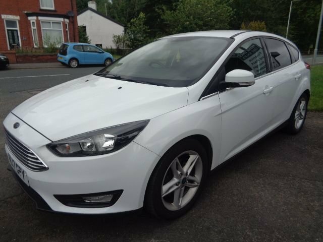 Ford Focus 1.5 Tdci Zetec Edition Hatchback White #4