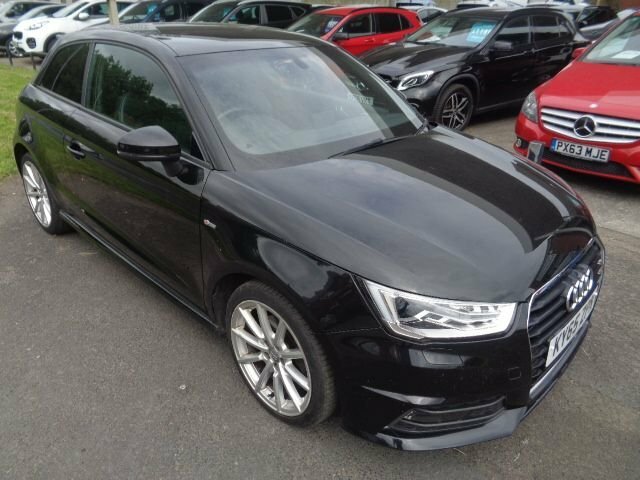 Audi A1 1.4 Tfsi Cod S Line Hatchback Eu KY65ZPN Black #2