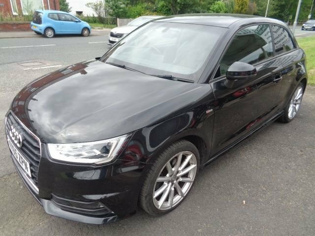 Audi A1 1.4 Tfsi Cod S Line Hatchback Eu KY65ZPN Black #4
