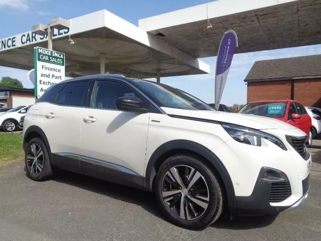 Peugeot 3008 1.2 Puretech Gt Line Suv Euro 6 White