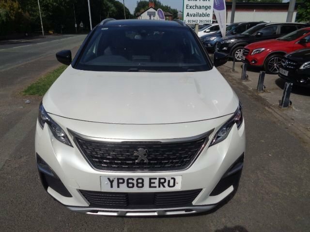 Peugeot 3008 1.2 Puretech Gt Line Suv Euro 6 YP68ERO White #3