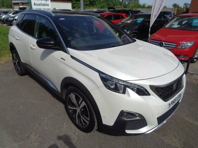Peugeot 3008 1.2 Puretech Gt Line Suv Euro 6 YP68ERO White #2