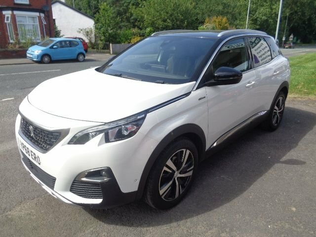 Peugeot 3008 1.2 Puretech Gt Line Suv Euro 6 YP68ERO White #4