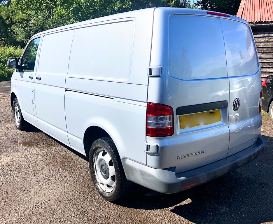Volkswagen Transporter Panel Van 2.0 Tdi Lwb T30 180 Bhp Pv 201261 Silver #6