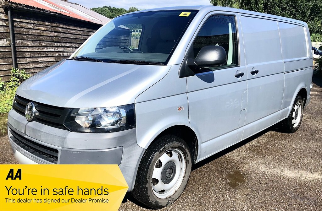 Volkswagen Transporter Panel Van 2.0 Tdi Lwb T30 180 Bhp Pv 201261 Silver