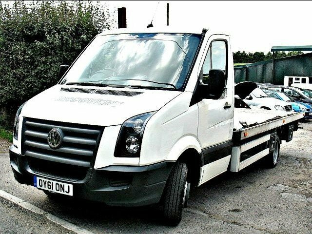 Volkswagen Crafter Transporter Cr50 Blue Tdi Lwb Tilt Slide Recovery White #2