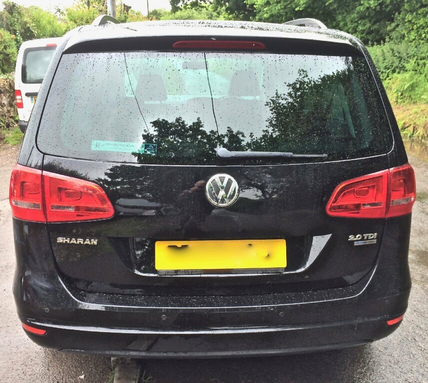 Volkswagen Sharan Mpv 2.0 Tdi Se 201160 OE60JLX Black #5