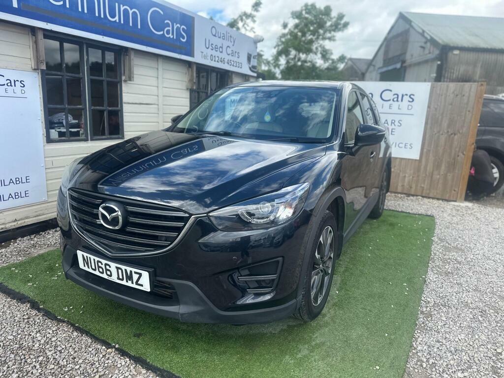 Mazda CX-5 2.2 Skyactiv-d Sport Nav 4Wd Euro 6 S S NU66DMZ Black #2