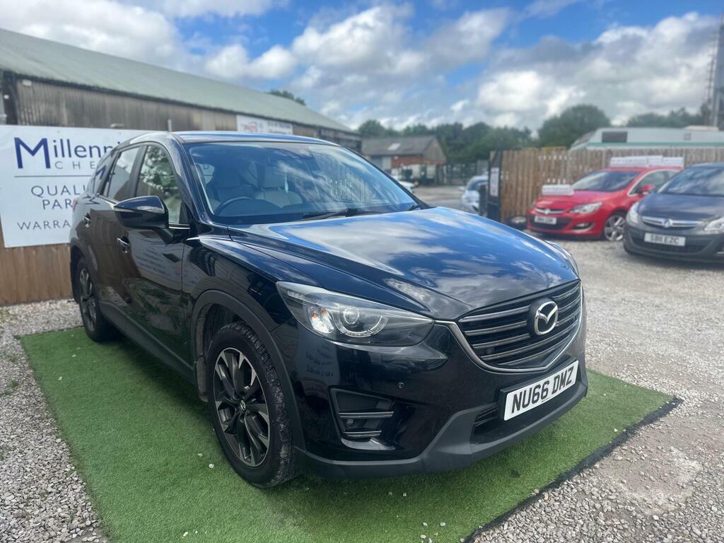 Mazda CX-5 2.2 Skyactiv-d Sport Nav 4Wd Euro 6 S S NU66DMZ Black #4