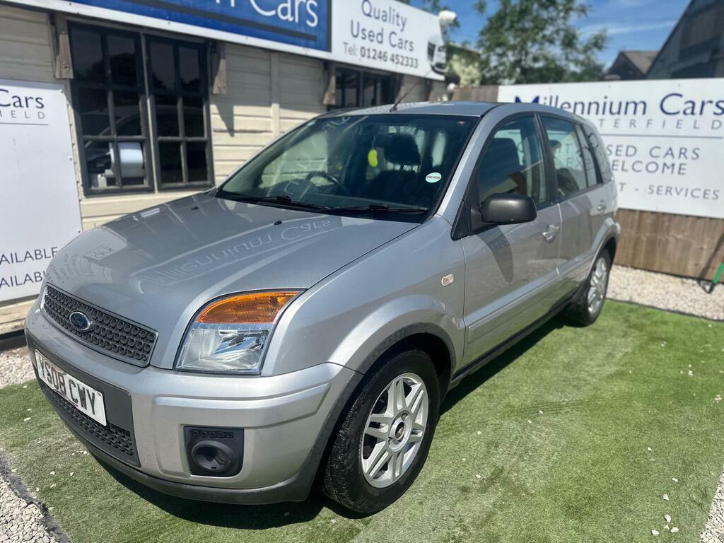 Ford Fusion 1.4 Zetec Climate Silver #2
