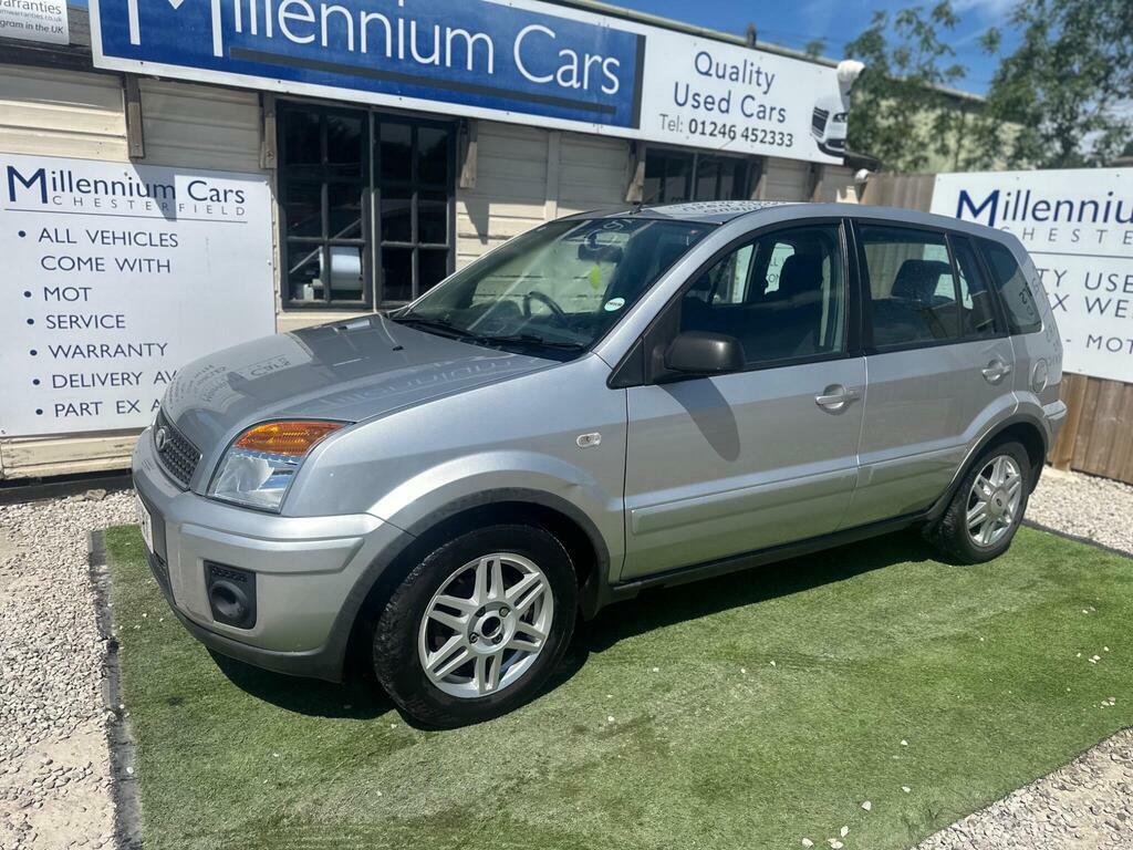 Ford Fusion 1.4 Zetec Climate Silver #5