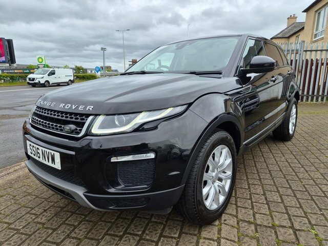 Land Rover Range Rover Evoque Td4 Se Tech Suv SS16NVW Black #3