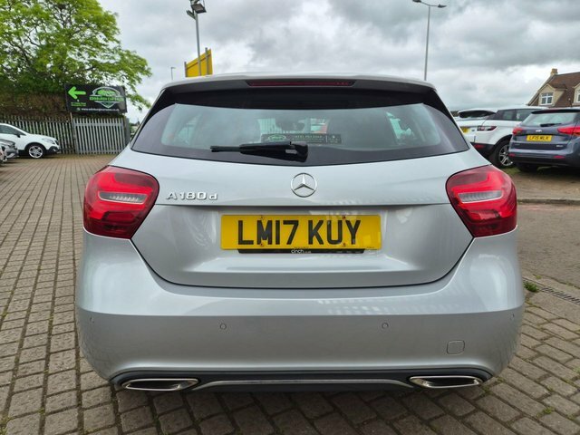 Mercedes-Benz A Class A180d Sport Premium Hatchback LM17KUY Silver #5