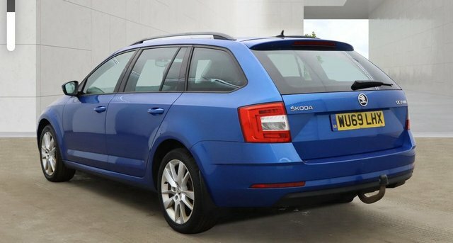 Skoda Octavia Tdi Se L Estate Blue #3