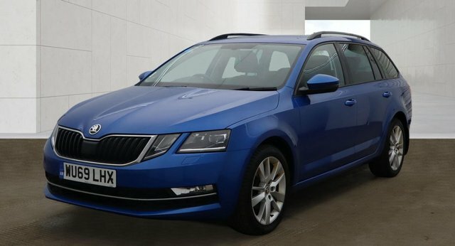 Skoda Octavia Tdi Se L Estate Blue #2
