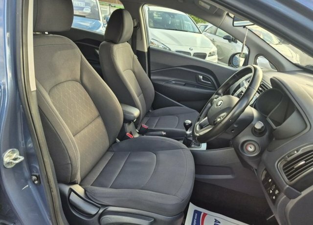 Kia RIO 2 Hatchback Blue #5