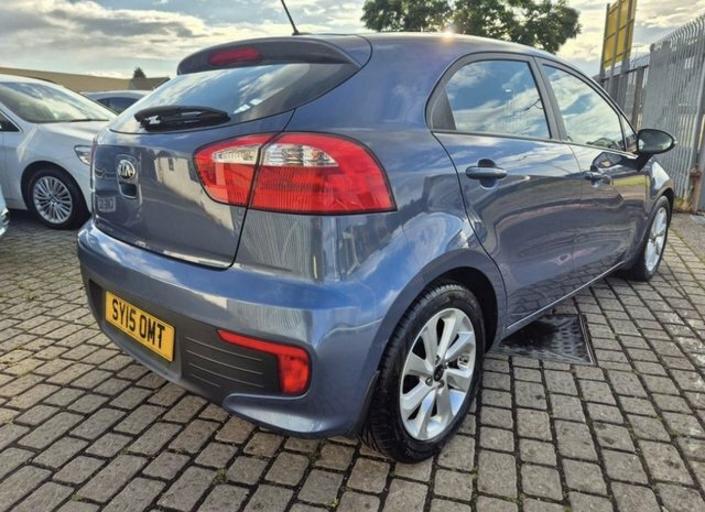 Kia RIO 2 Hatchback Blue #6