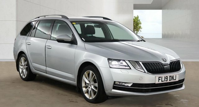Skoda Octavia Tdi Se L Estate Silver