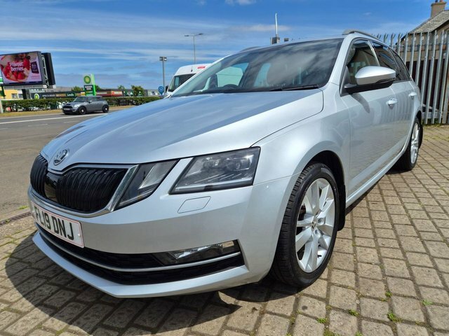 Skoda Octavia Tdi Se L Estate Silver #3