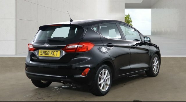 Ford Fiesta Ti-vct Zetec Hatchback SN68KCT Black #4