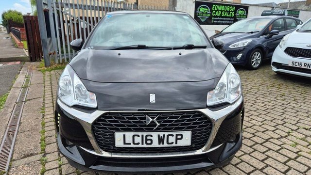 DS DS 3 Bluehdi Elegance Hatchback Black #2