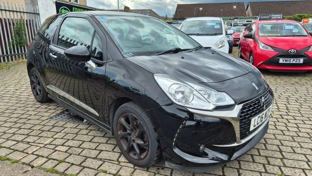 DS DS 3 Bluehdi Elegance Hatchback Black