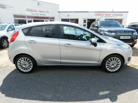 Ford Fiesta Titanium Silver #2