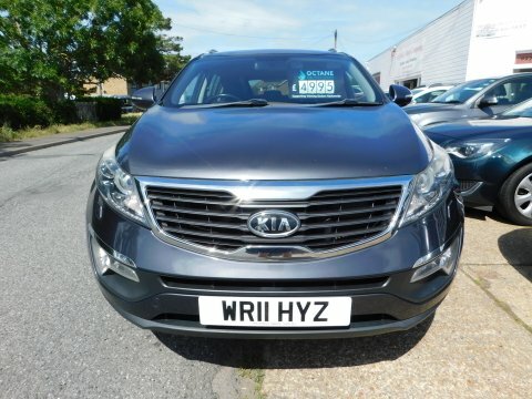 Kia Sportage 2011 2.0 Crdi Kx-2 White #3