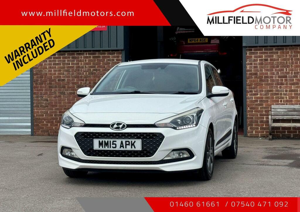 Hyundai I20 1.2 Premium Euro 6 MM15APK White
