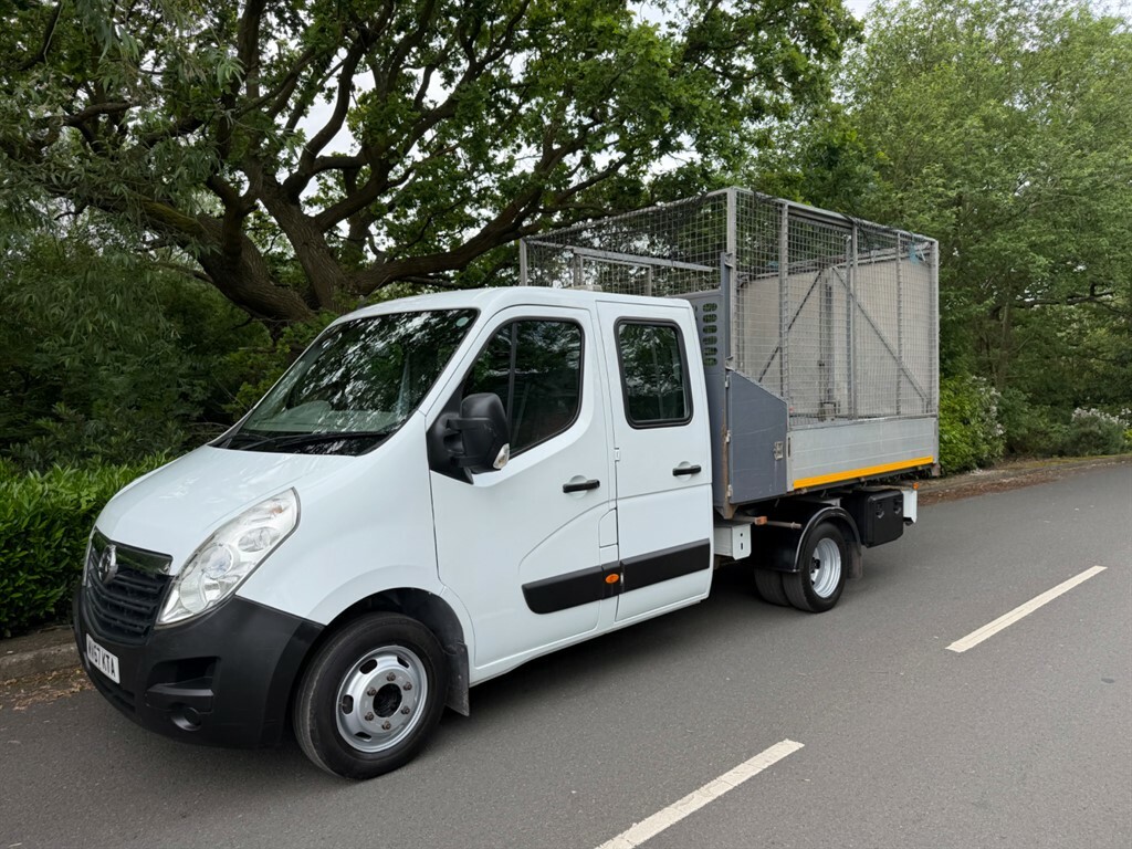 Vauxhall Movano Mpv White #11