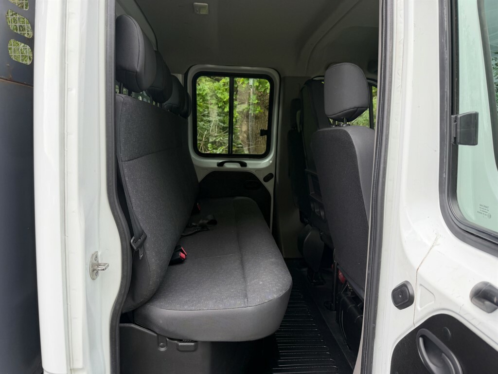 Vauxhall Movano R3500 Cage Tipper 7000Kg Train Refuge Waste House White #5