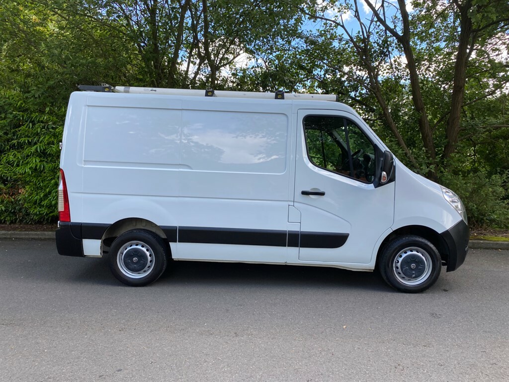 Vauxhall Movano Mpv White #3