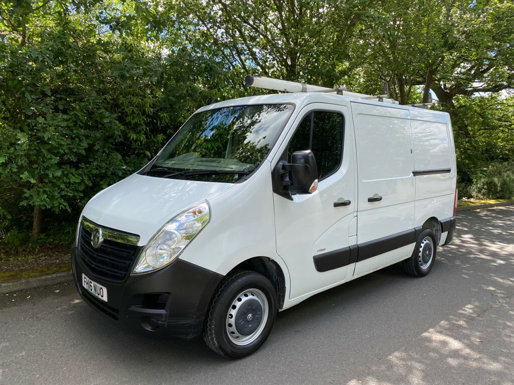 Vauxhall Movano Mpv White