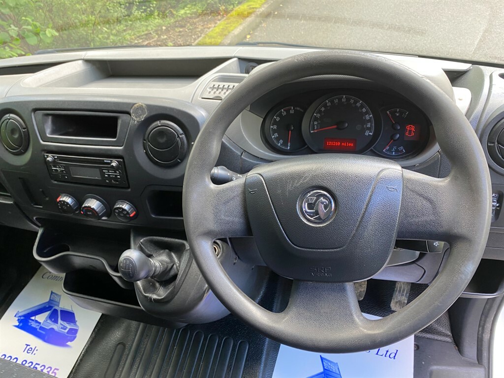 Vauxhall Movano Mpv White #8