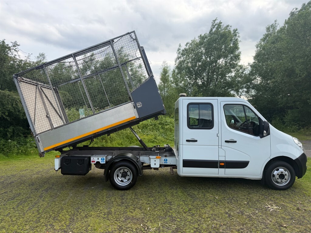 Vauxhall Movano L3h1 R3500 Cage Tipper 1 Council Owner White #4
