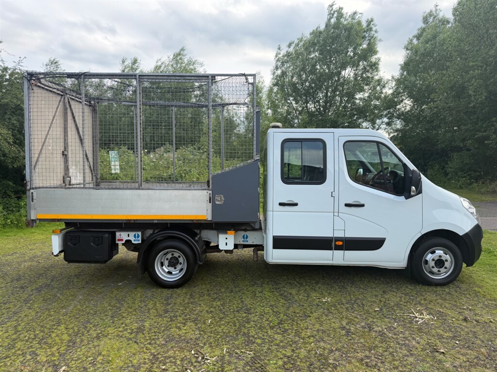 Vauxhall Movano L3h1 R3500 Cage Tipper 1 Council Owner White #2