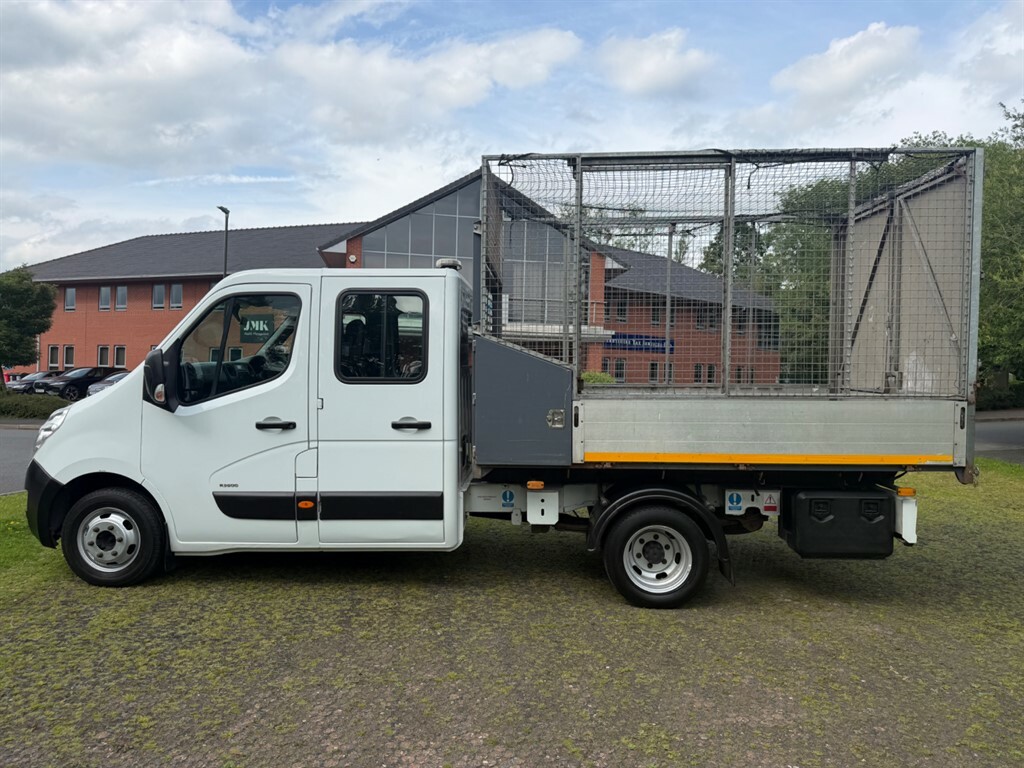 Vauxhall Movano L3h1 R3500 Cage Tipper 1 Council Owner White #6