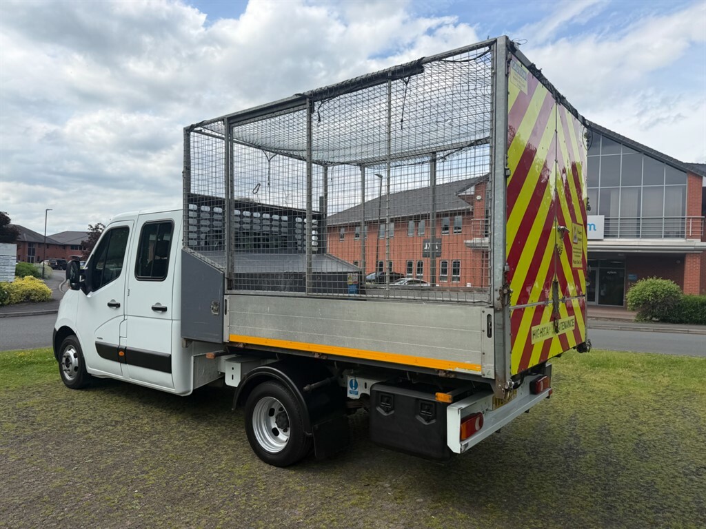 Vauxhall Movano L3h1 R3500 Cage Tipper 1 Council Owner White #5