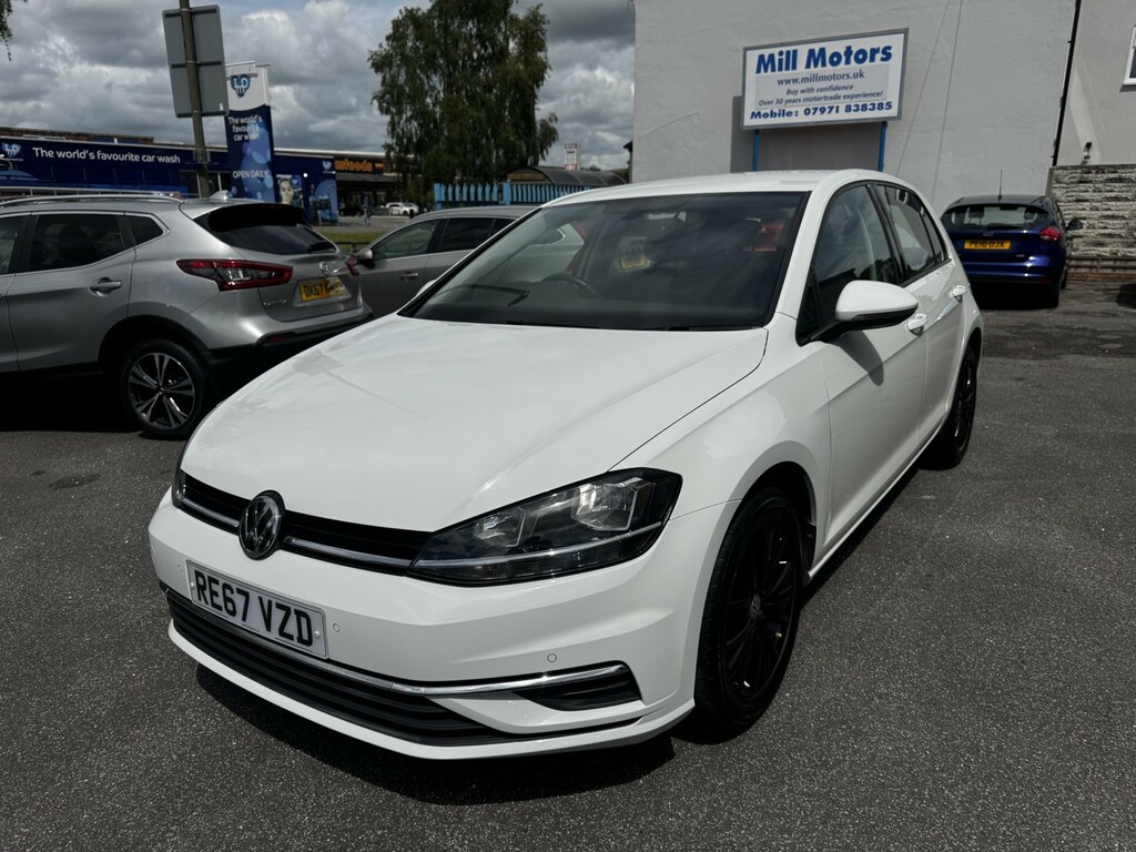 Volkswagen Golf 1.6 Tdi Se Nav 2017 White